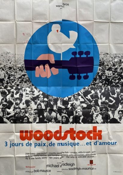 WOODSTOCK Michael Wadleigh 1970 320x240cm...