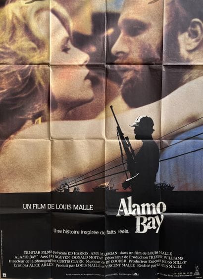 ALAMO BAY Louis Malle 1985 120x160cm Affiche...