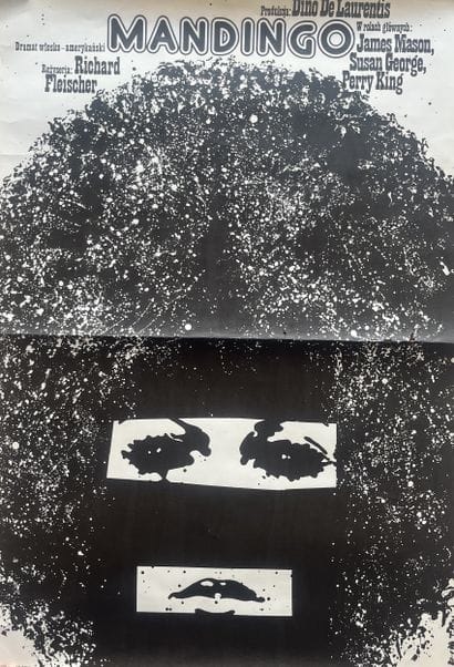 MANDINGO Richard Fleischer 1975 64x94cm Polish...