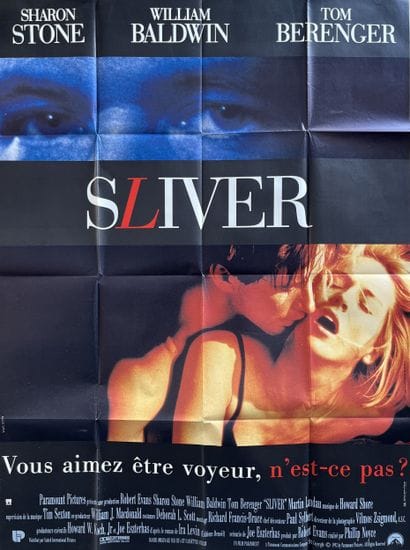 SLIVER Phillip Noyce 1993 120x160cm Affiche...