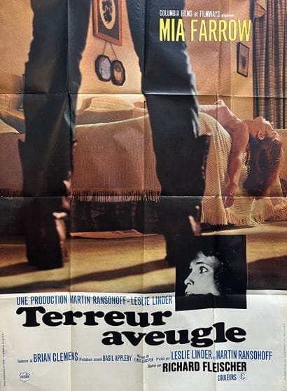 BLIND TERROR / TERREUR AVEUGLE Richard Fleischer...