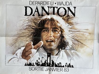 DANTON by Andrzej Wajda, 1983, 80x60 cm,...