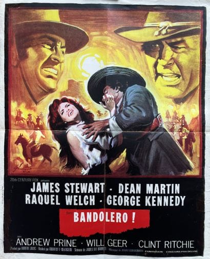 BANDOLERO ! Andrew V. McLaglen 1968 45x55cm...