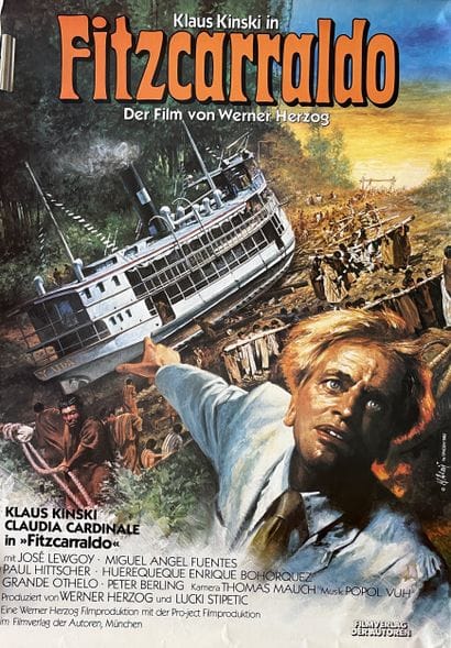 FITZCARRALDO Werner Herzog 1982 60x84cm German...