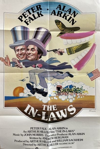THE IN-LAWS Arthur Hiller 1979 60x90cm English...