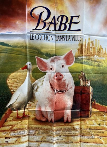 BABE George Miller 1998 120x160 cm French...