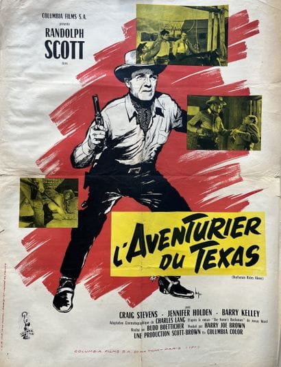 THE TEXAS ADVENTURER / BUCHANAN RIDES ALONE...