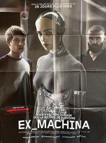 EX MACHINA Alex Garland 2014 120x160 cm French...