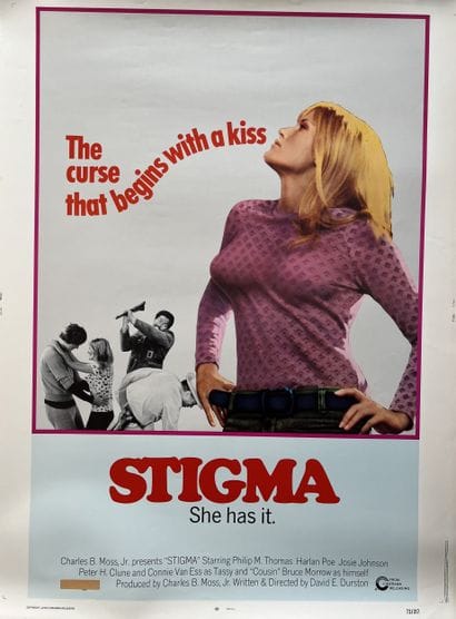 STIGMA David E. Durston 1972 76x100cm (US...