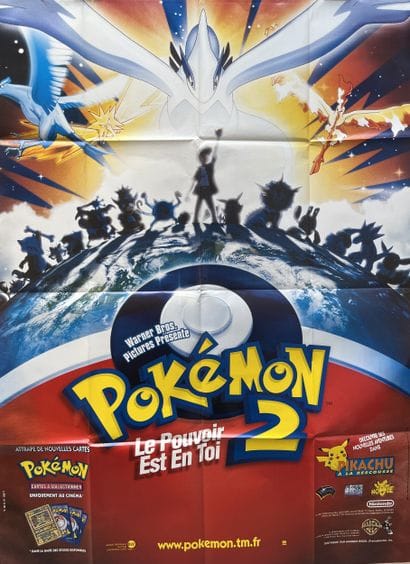 POKEMON 2 Kunihiko Yuyama 1999 120x160cm...