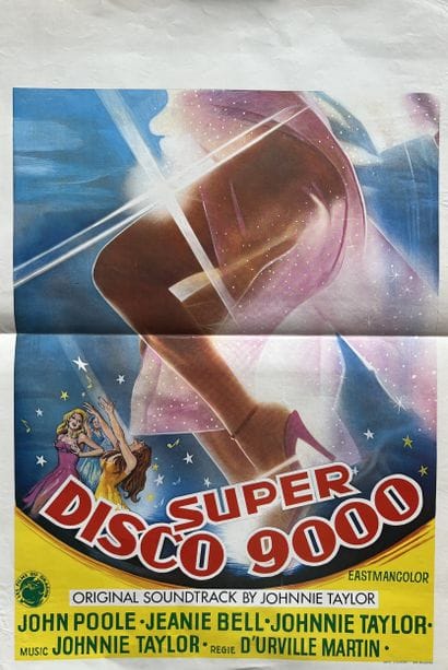 SUPER DISCO 9000 Urville Martin 1977 36x56cm...