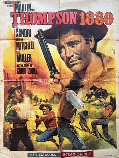 THOMPSON 1880 Guido Zurli 1966 120x160 cm...