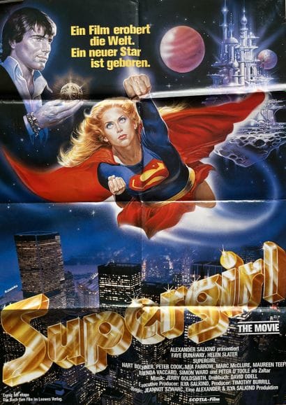 SUPER GIRL by Jeannot Szwarc, 1984, 80x124...