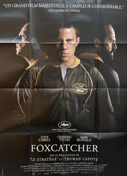 FOXCATCHER Bennet Miller 2014 120x160cm Affiche...