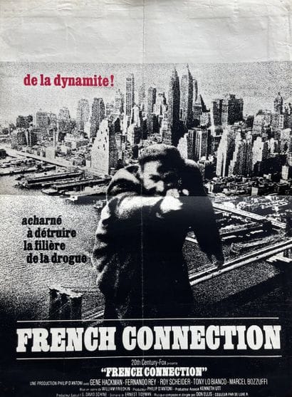 FRENCH CONNECTION William Friedkin 1971 42x58cm...