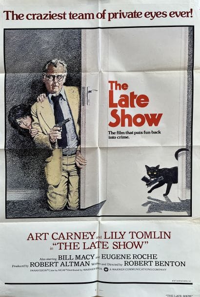 THE LATE SHOW Robert Benton 1977 69x104cm...