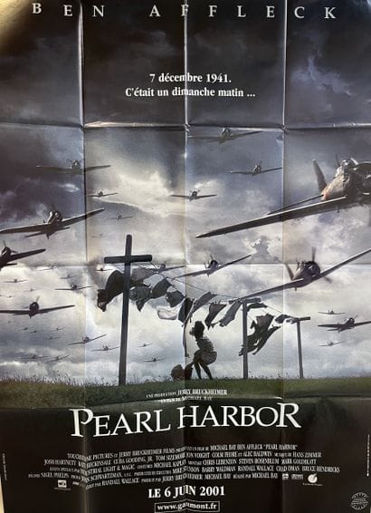 PEARL HARBOR Michael Bay 2001 120x160cm Affiche...