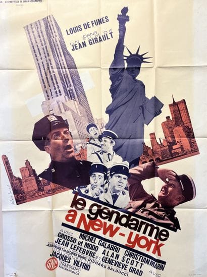 LE GENDARME A NEW-YORK Jean Girault 1965...
