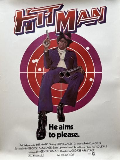 HIT MAN George Armitage 1972 76x100cm (US...