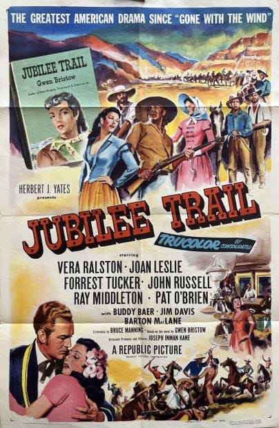JUBILEE TRAIL Joseph Kane 1954 69x104cm (US...