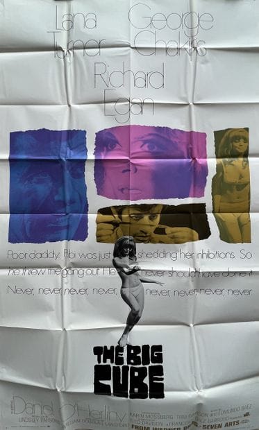 THE BIG CUBE Tito Davison 1969 105x200cm...