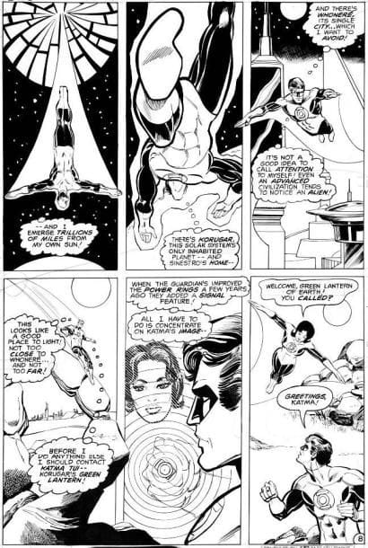STATON et McLAUGHLIN
«Green Lantern». Encre...