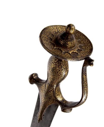 Talwar Inde, XIXe siècle Longueur: 80,5 cm...
