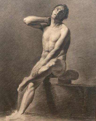 Léon COGNIET (1794-1880)
Académie d'homme...