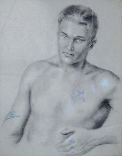 Roland CAILLAUD (1905-1977)
Marin soviétique...