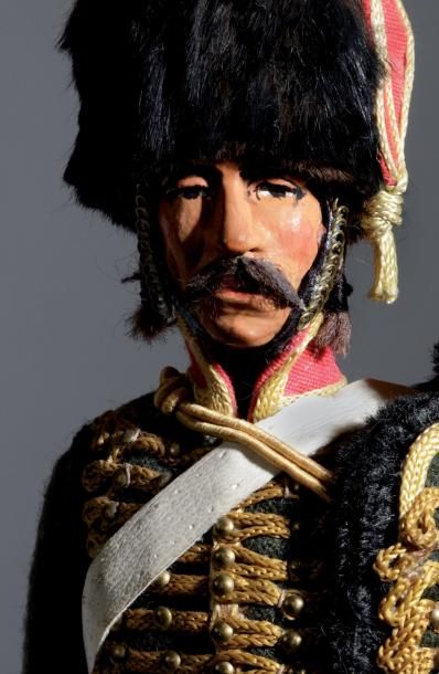 Officier des chasseurs à cheval de la garde...