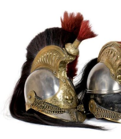 Casque de troupe de cuirassiers. (Mle 1830)...