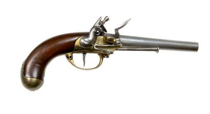 Pistolet de cavalerie dit «à Coffre.» (Mle...