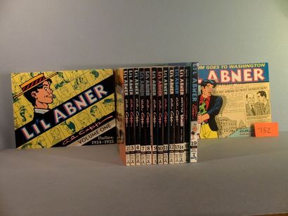 AL CAPP
Lot de 15 albums 1. Li'l Abner, Ed....