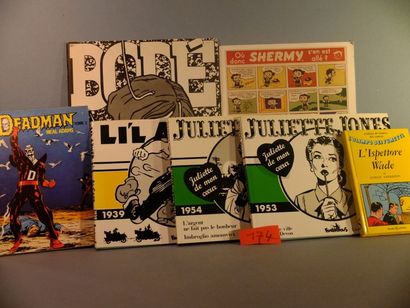 Lot de 7 albums dont Vaughn Bodé Neal Adams:...