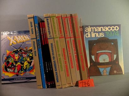 Lot de 15 albums dont Jack Cole Dave Cockrum...