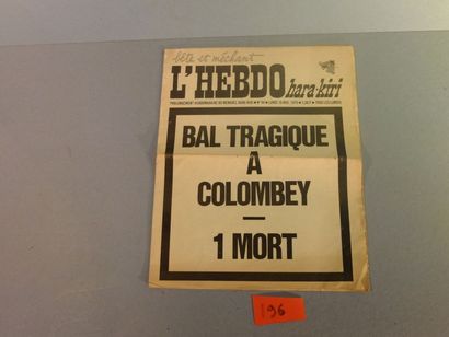 L'hebdo-Hara-Kiri: 94 (Bal tragique à Colombey)...