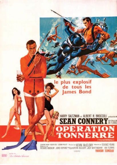 OPERATION TONNERRE YOUNG Terence - 1965 ANONYME...