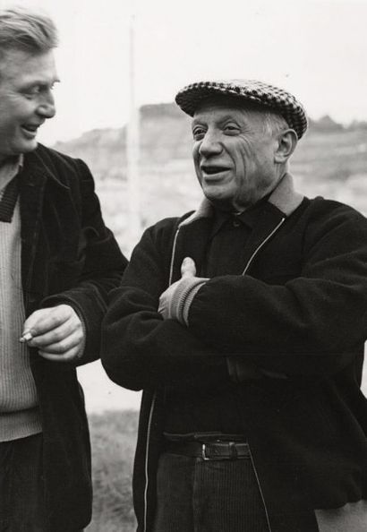 André VILLERS ( né en 1930)
PICASSO en compagnie...