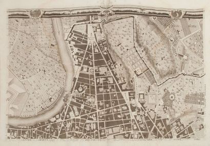 [ROME]. NOLLI (Giambattista). Nuova Pianta...