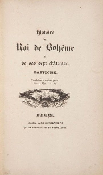 [NODIER (Charles)]
Histoire du Roi de Bohême...