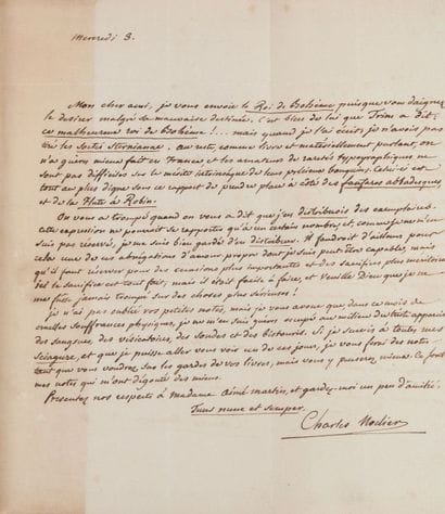 NODIER (Charles)
Journal de l'expédition...