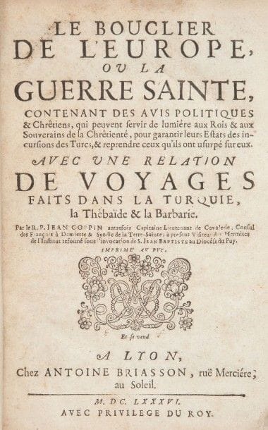COPPIN (Jean)
Le Bouclier de l'Europe, ou...