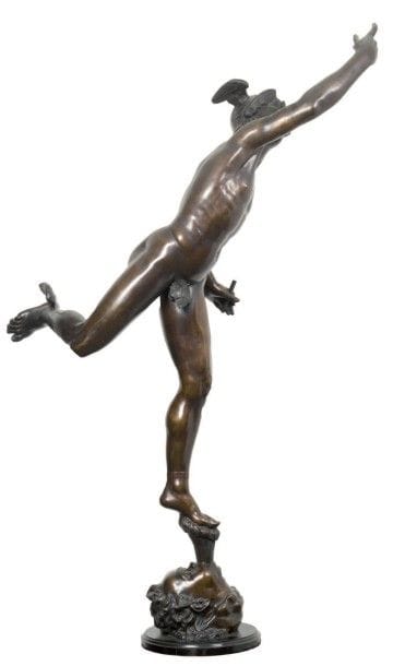 D'après la sculpture de Jean de BOLOGNE
Mercure...