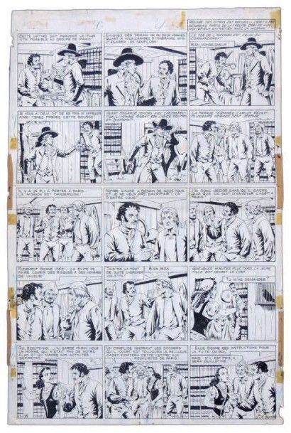 LE RALLIC
«Cadet Rousselle».
Encre de Chine...