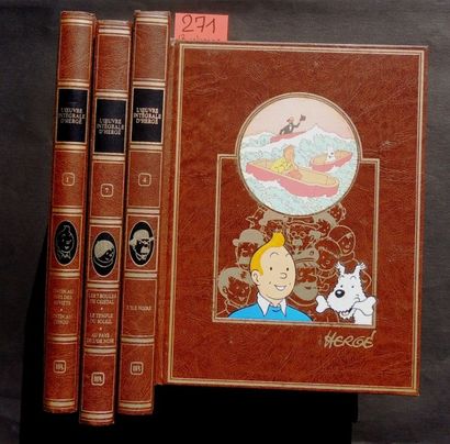 HERGÉ
«L'oeuvre intégrale d'Hergé».
Collection...