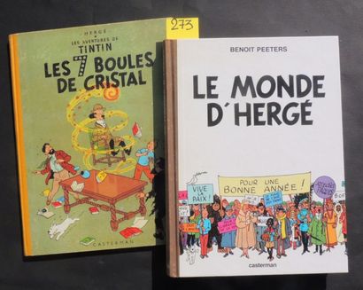 HERGÉ
«Le Monde d'Hergé».
par Benoit Peeters....