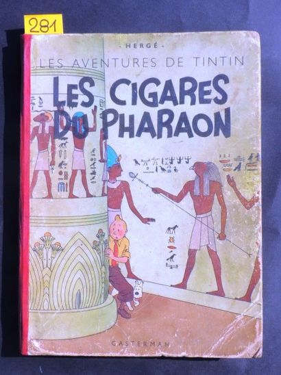 HERGÉ
«Les Cigares du Pharaon».
Casterman...