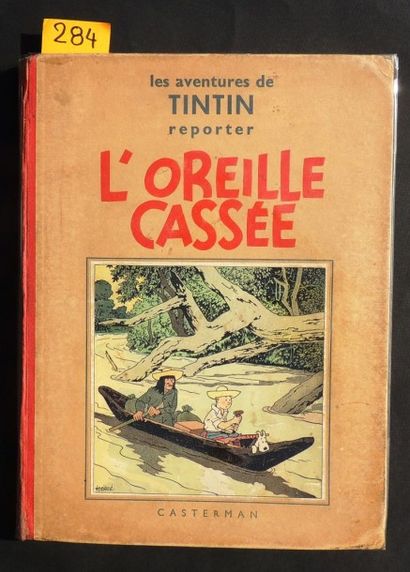 HERGÉ
«L'Oreille Cassée».
Casterman 1937....