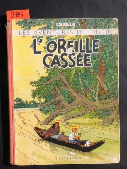 HERGÉ
«L'Oreille Cassée».
Casterman 1942....