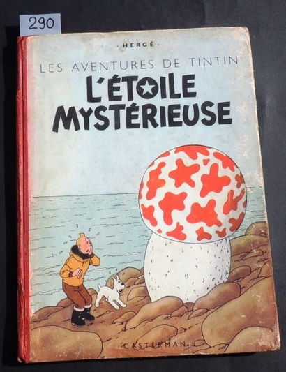 HERGÉ
«L'Etoile Mystérieuse».
Casterman 1943....
